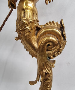 Lovely 19th Century Ormolu Table Lamp | Antique & Vintage | Moonee Ponds Antiques | Australia Wide Delivery