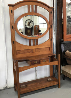 Fabulous Arts and Crafts Hall stand | Antique & Vintage | Moonee Ponds Antiques | Australia Wide Delivery