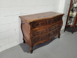 Impressive French Louis 15th Style Three Drawer Commode | Antique & Vintage | Moonee Ponds Antiques | Australia Wide Delivery