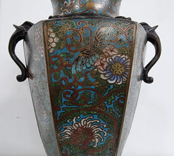 Superb Quality Bronze and Cloisonne Vase | Antique & Vintage | Moonee Ponds Antiques | Australia Wide Delivery