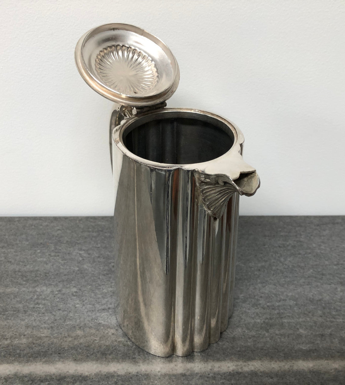 “James Dixon” Silver Plated Coffee Pot