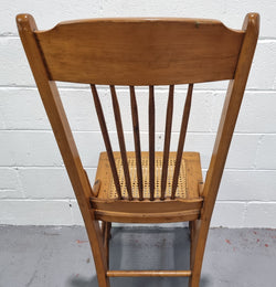 Australian Emu Chair with Cane Inset Seat | Antique & Vintage | Moonee Ponds Antiques | Australia Wide Delivery