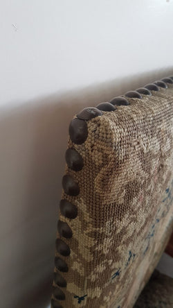French 19th Century Regency Style Upholstered Armchair | Antique & Vintage | Moonee Ponds Antiques | Australia Wide Delivery