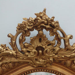 Large French Napoleon III Mirror