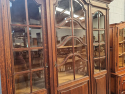 Late 19th Century French Oak Three Door Bookcase | Antique & Vintage | Moonee Ponds Antiques | Australia Wide Delivery