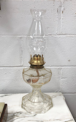 Lovely Edwardian Oil lamp | Antique & Vintage | Moonee Ponds Antiques | Australia Wide Delivery