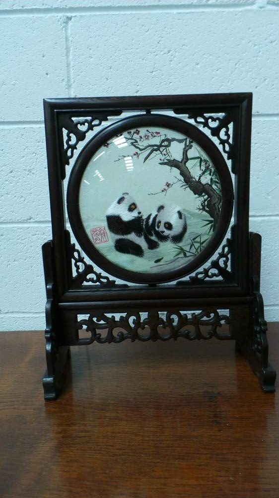 Chinese Hand Painted Silk | Antique & Vintage | Moonee Ponds Antiques | Australia Wide Delivery