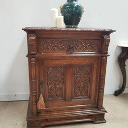 French Gothic Style Cabinet