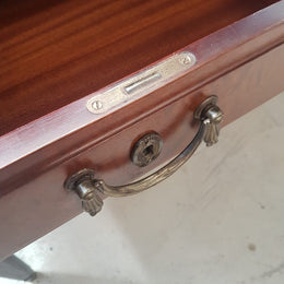French Mahogany Partners Desk