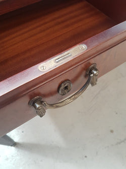 French Mahogany Partners Desk | Antique & Vintage | Moonee Ponds Antiques | Australia Wide Delivery