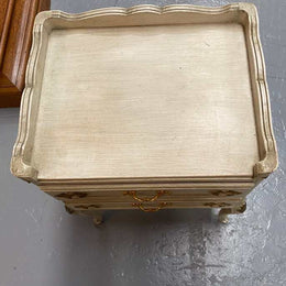 Vintage Paint Louis XV Style  Bedside Cupboard