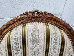 French Carved Walnut Louis XV Style Settee & Two Matching Armchairs | Antique & Vintage | Moonee Ponds Antiques | Australia Wide Delivery