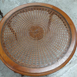 French Louis XV Style Oak Coffee Table