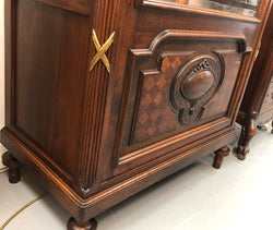 Superb French Oak Vitrine | Antique & Vintage | Moonee Ponds Antiques | Australia Wide Delivery
