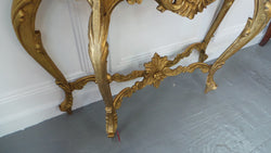 Louis XV Style French Beautifully Carved Gilt Console Table | Antique & Vintage | Moonee Ponds Antiques | Australia Wide Delivery