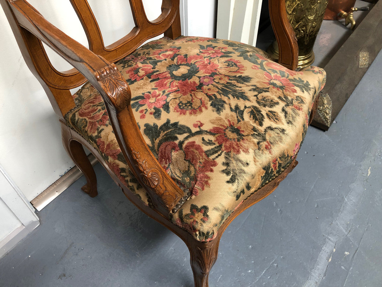 A Pair Of French Oak Carvers | Antique & Vintage | Moonee Ponds Antiques | Australia Wide Delivery