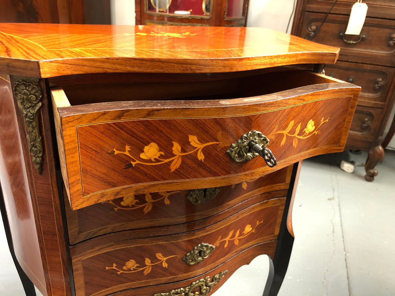 Superb French Miniature Commode | Antique & Vintage | Moonee Ponds Antiques | Australia Wide Delivery