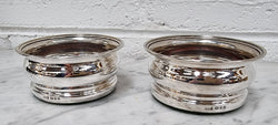 Quality Vintage Sterling Silver Wine Coasters | Antique & Vintage | Moonee Ponds Antiques | Australia Wide Delivery