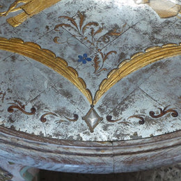 Unique and Exquisite French Hand painted Coffee Table