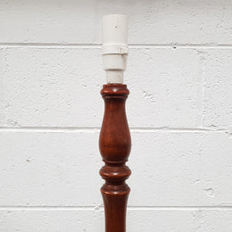 Antique Oak Standard Lamp