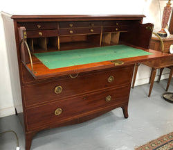 Georgian Inlaid Mahogany Secretaire | Antique & Vintage | Moonee Ponds Antiques | Australia Wide Delivery