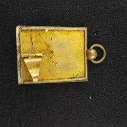 Miniature Antique Brass Picture Holder