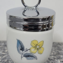 Royal Worcester "Woodland Flower" egg coddler. It is in good original condition, please view photos as they help form part of the description.