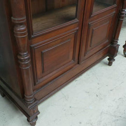 Antique French Walnut Bookcase