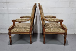 Stunning French Upholstered Three Piece Salon Suite | Antique & Vintage | Moonee Ponds Antiques | Australia Wide Delivery