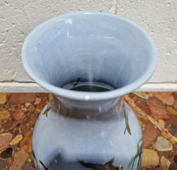 Falcon Ware Hand Painted Vase "Misty Morning " | Antique & Vintage | Moonee Ponds Antiques | Australia Wide Delivery