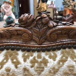 Stunning Pair Of French Wing Back Chairs