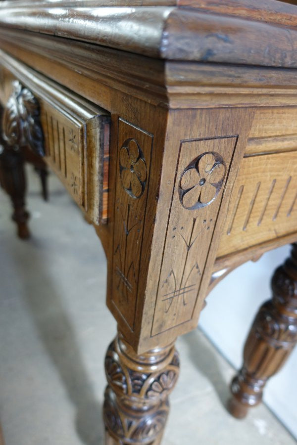 French Fruitwood Console Table