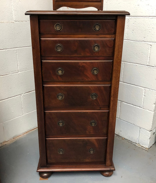 Lovely English Wellington Chest of drawers
