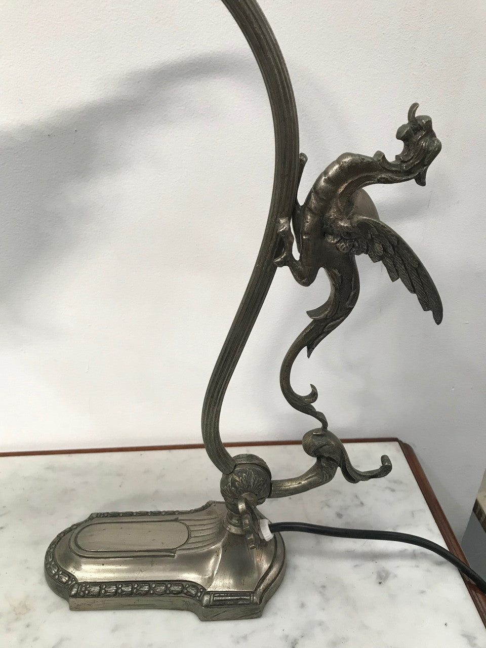 Decorative 19th Century Dragon Table-Desk Lamp | Antique & Vintage | Moonee Ponds Antiques | Australia Wide Delivery
