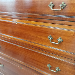 Late Victorian Cedar Tallboy