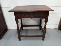 A Late 18th Century French Oak Side Table With Drawer | Antique & Vintage | Moonee Ponds Antiques | Australia Wide Delivery