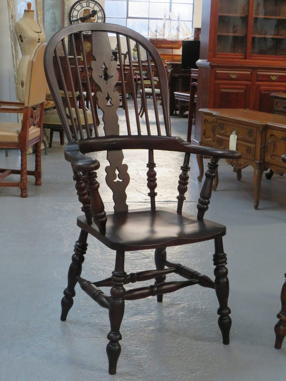 19th Century English Windsor Chair | Antique & Vintage | Moonee Ponds Antiques | Australia Wide Delivery