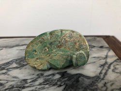 Vintage carved turquoise Buddha | Antique & Vintage | Moonee Ponds Antiques | Australia Wide Delivery