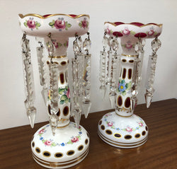 Late Victorian pair of matched Prisms | Antique & Vintage | Moonee Ponds Antiques | Australia Wide Delivery