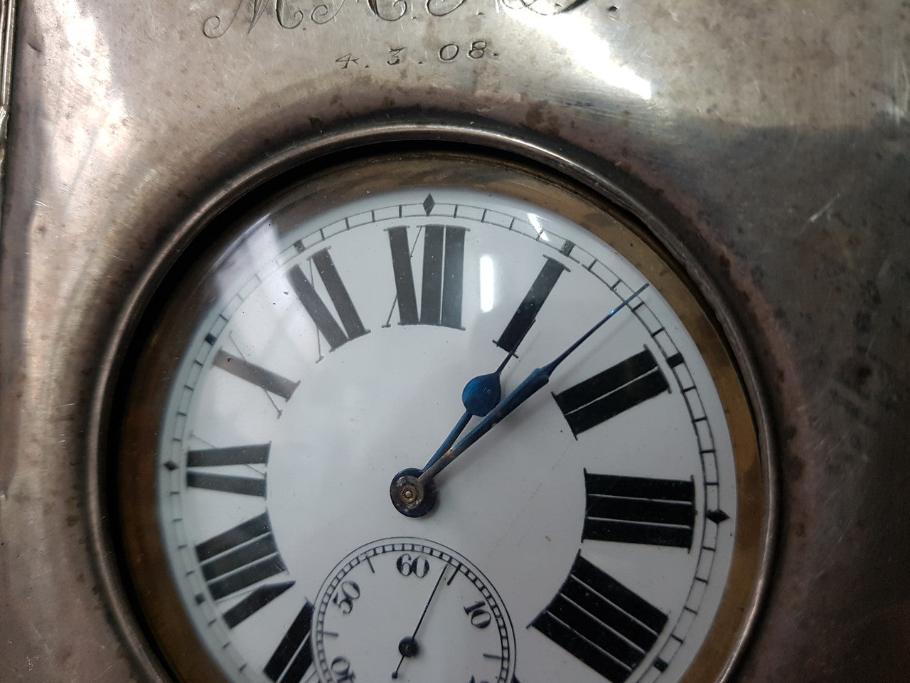 An Antique "Goliath" Over Sized Swiss Made Pocket Watch | Antique & Vintage | Moonee Ponds Antiques | Australia Wide Delivery