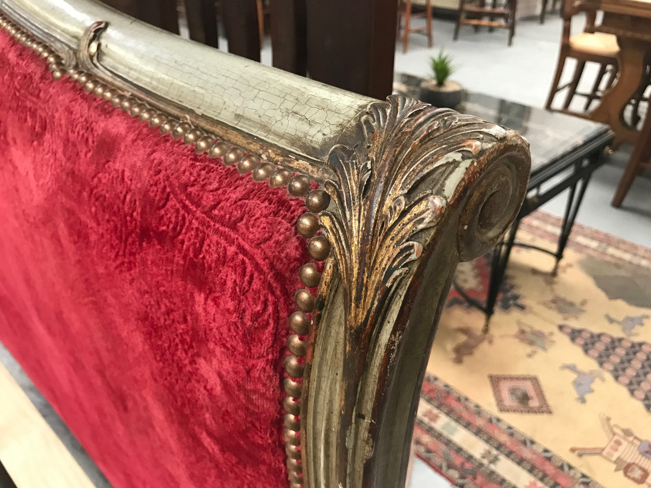 Antique Louis XV Style French Queen Size Bed | Antique & Vintage | Moonee Ponds Antiques | Australia Wide Delivery