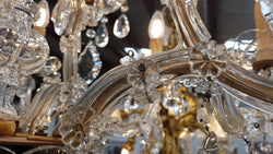 Elegant French Parisian Chandelier | Antique & Vintage | Moonee Ponds Antiques | Australia Wide Delivery