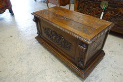 Antique French Oak Coffer-Blanket Box | Antique & Vintage | Moonee Ponds Antiques | Australia Wide Delivery