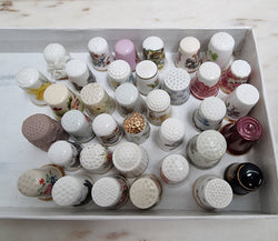 Box of Assorted Interesting Thimbles $10.00 Each | Antique & Vintage | Moonee Ponds Antiques | Australia Wide Delivery