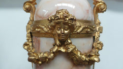 French Marble Clock Set | Antique & Vintage | Moonee Ponds Antiques | Australia Wide Delivery