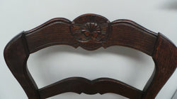 Set of Six French Oak Chairs-2 | Antique & Vintage | Moonee Ponds Antiques | Australia Wide Delivery