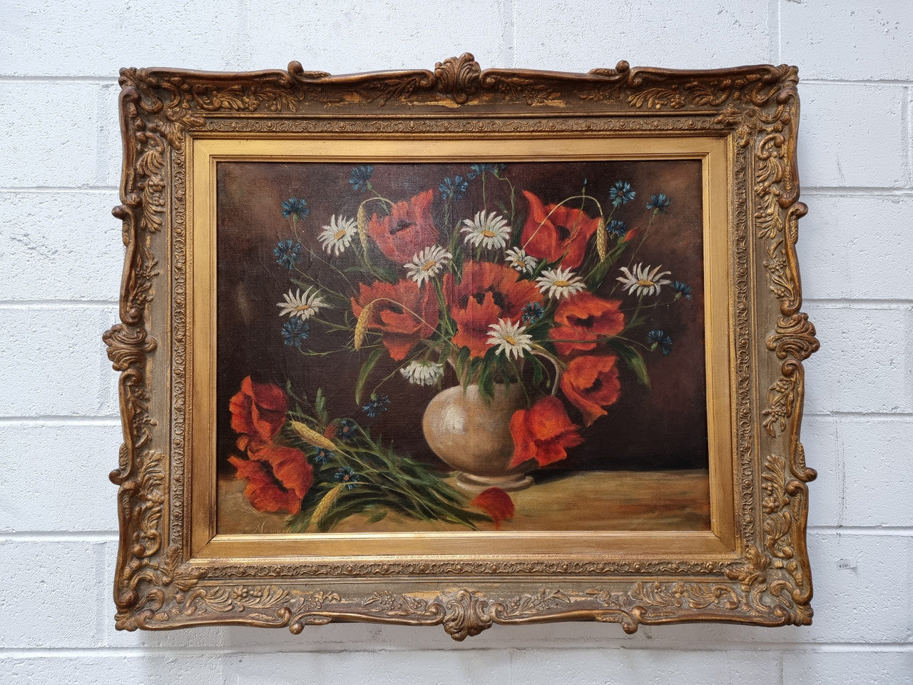 Beautiful Framed French Oil Painting | Antique & Vintage | Moonee Ponds Antiques | Australia Wide Delivery