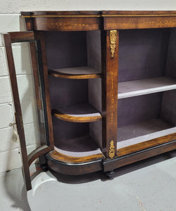 Victorian Rosewood Inlaid Side Cabinet-Credenza | Antique & Vintage | Moonee Ponds Antiques | Australia Wide Delivery