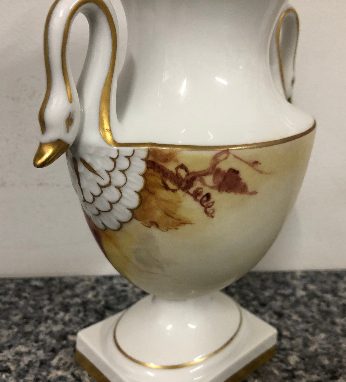Decorative Hand Painted Vase Made In Portugal | Antique & Vintage | Moonee Ponds Antiques | Australia Wide