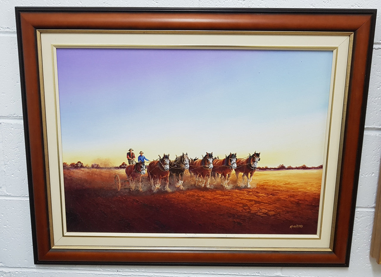 Australian Painting by Keith Blake